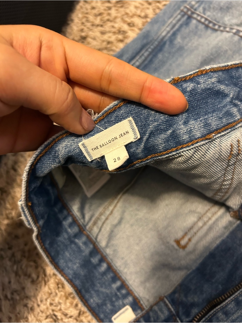 Madewell Balloon jeans NEW - Picture 2 of 5